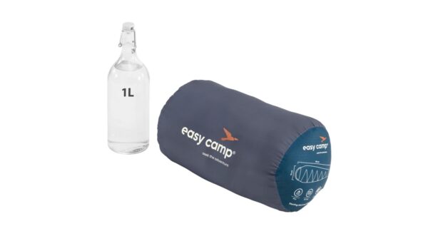Easy Camp Starling Mummy Blue 8°C | Sleeping Bag | 210 x 75 x 50 cm | -5 to 12 °C | Two-way open-end, autolock - Image 3