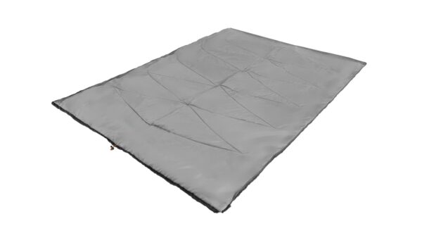 Easy Camp Starling Square Black 10°C | Sleeping Bag | 190 x 75 cm | 5 to 15 °C | One-way, L-shaped - Image 2