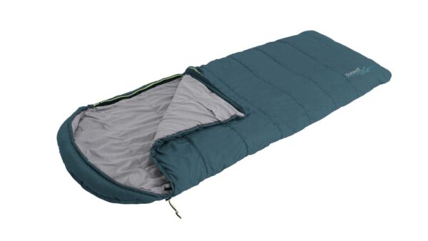 Outwell Campion Lux Teal | Sleeping Bag | -16/5 °C | 2 way open - auto lock, L-shape - Image 2