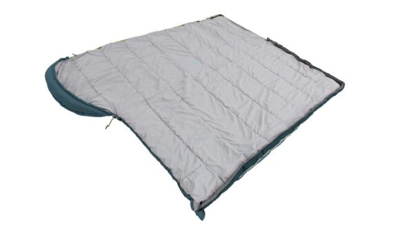 Outwell Campion Lux Teal | Sleeping Bag | -16/5 °C | 2 way open - auto lock, L-shape - Image 3