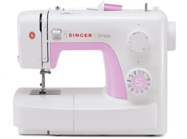 Sewing machine | Singer | SIMPLE 3223 | Number of stitches 23 | Number of buttonholes 1 | White/Pink - Image 2