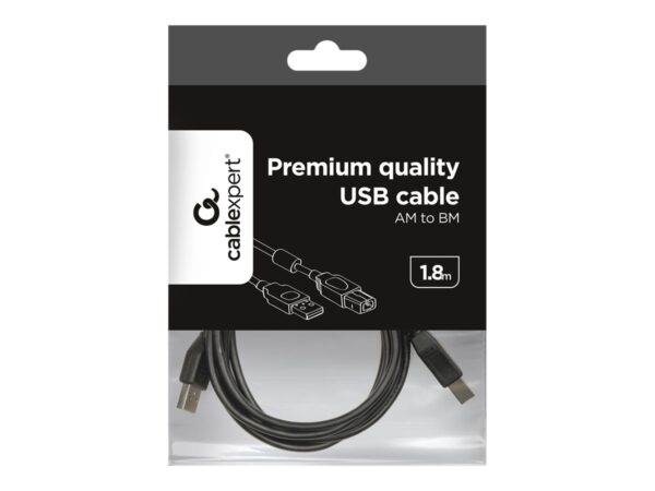 Cablexpert | 1.8m USB 2.0 A/B M | USB-A to USB-B USB A | USB B - Image 8