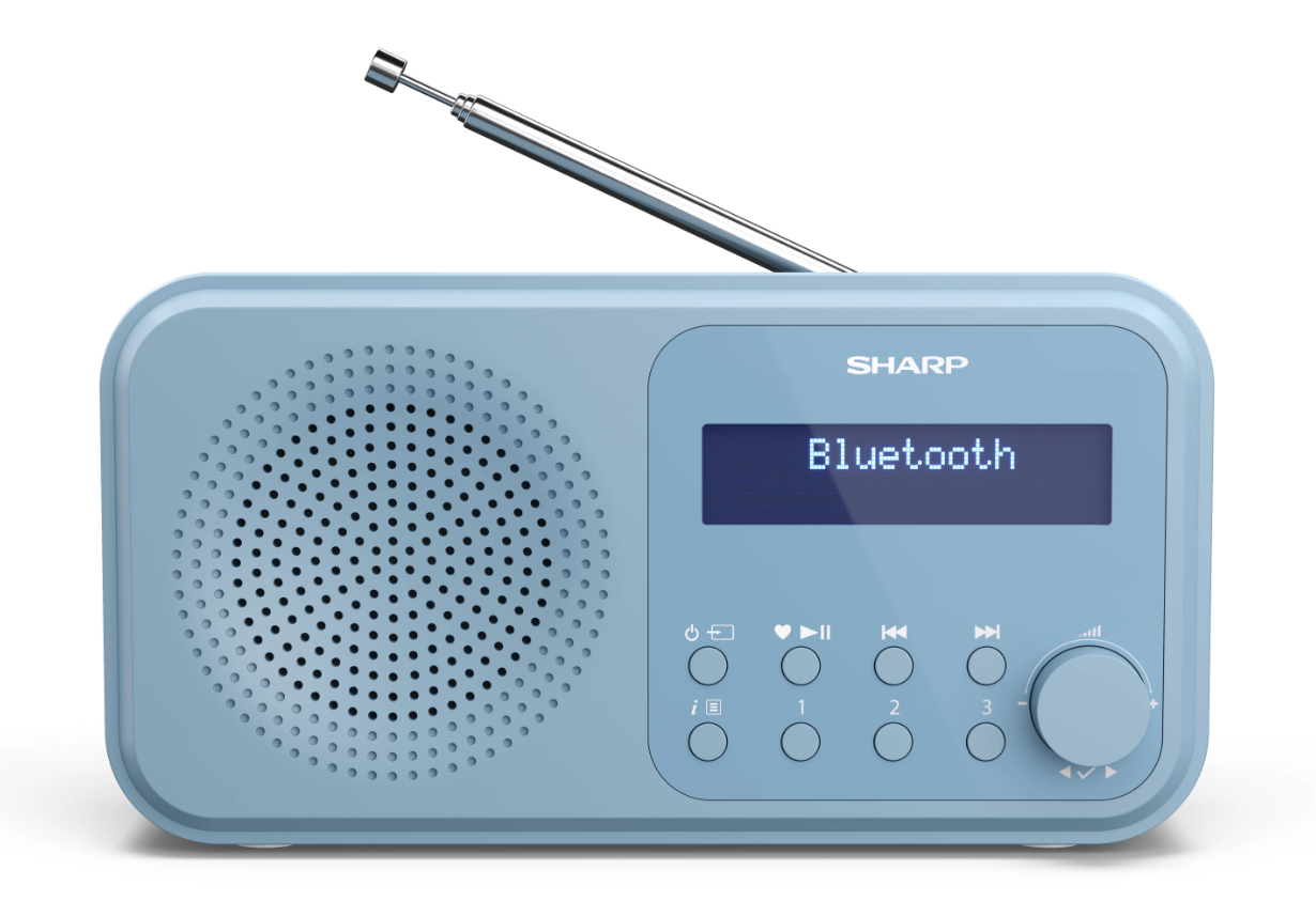 Sharp | Tokyo Digital Radio | DR-P420(BL) | Bluetooth | Blue | Portable | Wireless connection - Image 4