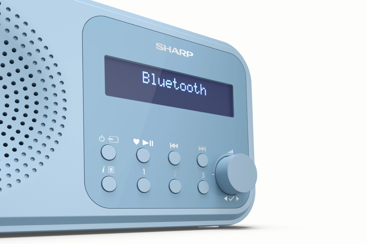 Sharp | Tokyo Digital Radio | DR-P420(BL) | Bluetooth | Blue | Portable | Wireless connection - Image 8