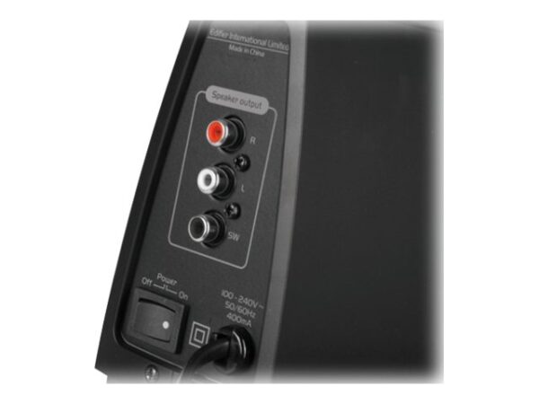 Edifier | C2XD | R/L: RMS 9W x 2SW: RMS 35W W | Black | 2.1 Multimedia speaker - Image 10
