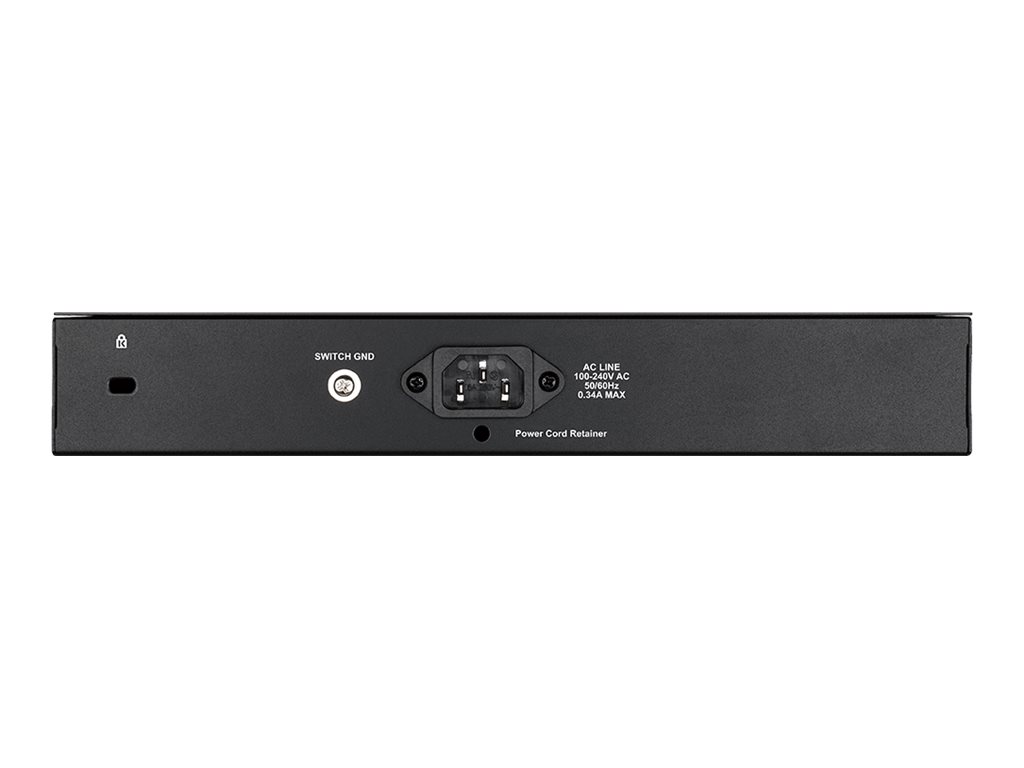 D-LINK DGS-1210-20, Gigabit Smart Switch with 16 10/100/1000Base-T ports and 4 Gigabit MiniGBIC (SFP) ports, 802.3x Flow Control, 802.3ad Link Aggregation, 802.1Q VLAN, 802.1p Priority Queues, Port mirroring,, Jumbo Frame support, 802.1D STP, ACL, LLDP, Cable Diagnostics, Auto Surveillance VLAN, Auto Voice VLAN, | D-Link | Managed L2 | Desktop | 24 month(s) - Image 4