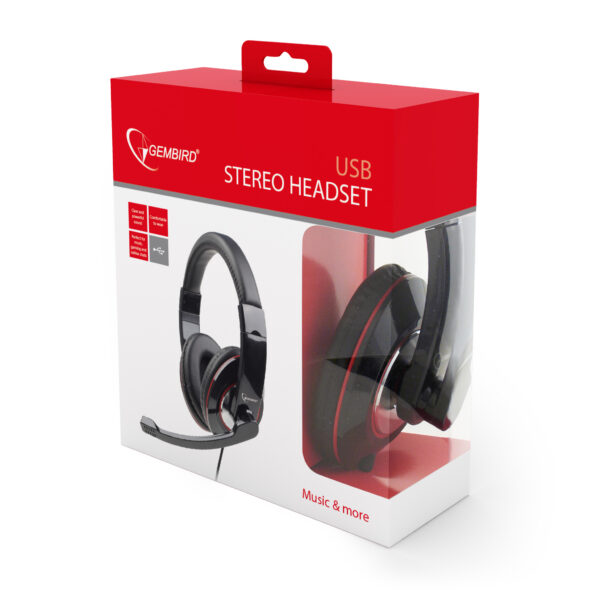 Gembird | MHS-U-001 USB headphones | Wired | N/A - Image 5