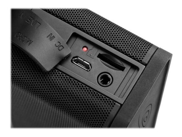 Edifier | Multifunctional 2.1 Alarm Clock Bluetooth Speaker | MP260 | RMS 12 + 2×4 W | Bluetooth | Black/Brown | Portable | Portable Wireless Speaker - Image 6