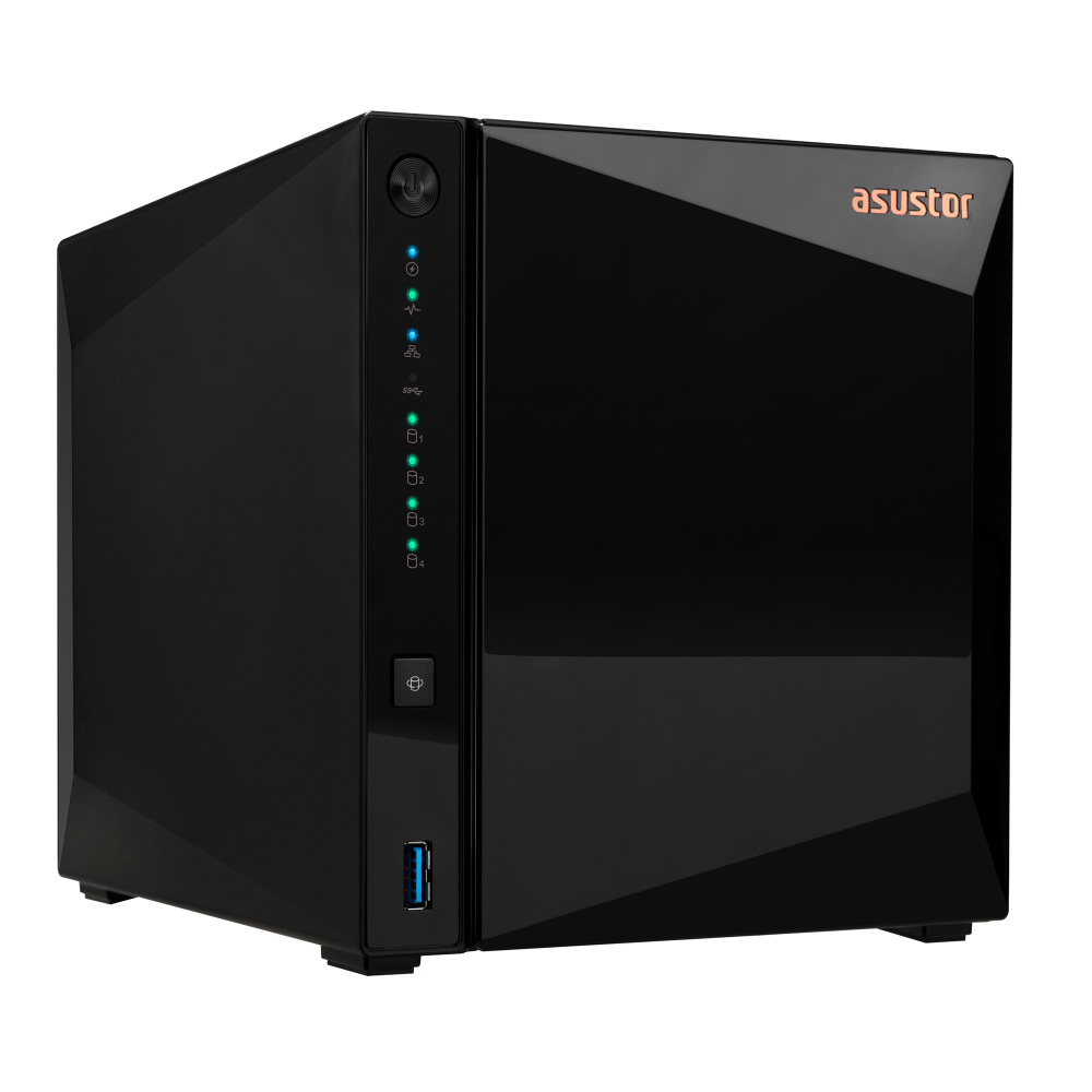 Asus Drivestor 4 Pro Gen2 | AS3304T V2 | Realtek | RTD1619B | Processor frequency 1.7 GHz | 2 GB | DDR4 | Black - Image 2