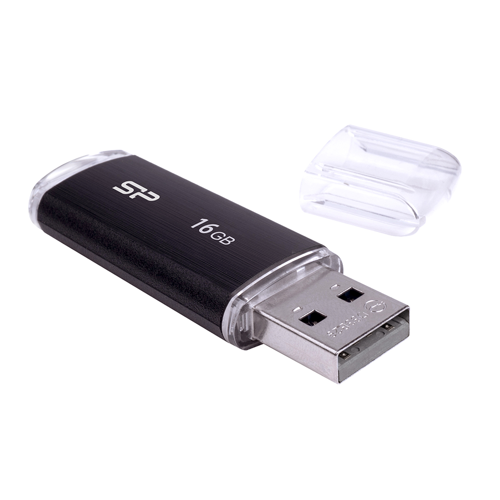 Silicon Power | Ultima U02 | 16 GB | USB 2.0 | Black - Image 2