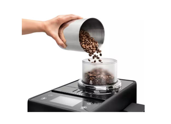 Delonghi Coffee Machine | EXAM 440.35.B RIVELIA | Pump pressure 19 bar | Built-in milk frother | Automatic | 1450 W | Onyx Black - Image 4