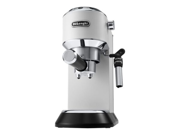 Delonghi | Dedica Pump Espresso | EC685W | Pump pressure 15 bar | Built-in milk frother | Semi-automatic | 1300 W | White - Image 2