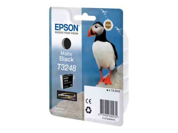 Epson T3248 | Ink Cartridge | Matte Black