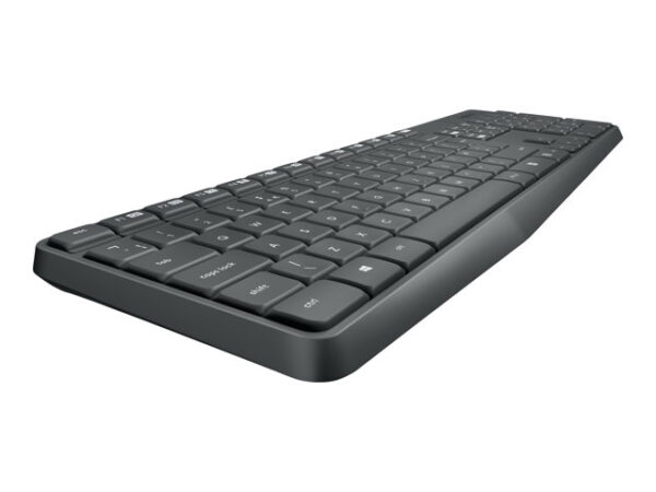 Logitech | MK235 | Keyboard and Mouse Set | Wireless | Mouse included | Batteries included | US | Black | 475 g - Image 10