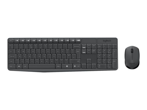 Logitech | MK235 | Keyboard and Mouse Set | Wireless | Mouse included | Batteries included | US | Black | 475 g - Image 6