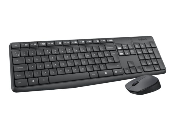 Logitech | MK235 | Keyboard and Mouse Set | Wireless | Mouse included | Batteries included | US | Black | 475 g - Image 7