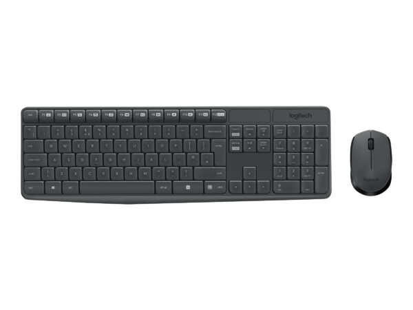 Logitech | MK235 | Keyboard and Mouse Set | Wireless | Mouse included | Batteries included | US | Black | 475 g - Image 11