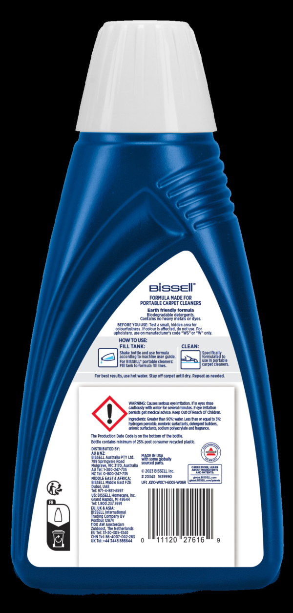 Bissell Spot and Stain Pet Pro Oxy Carpet Cleaning Solution, 1L - Image 2