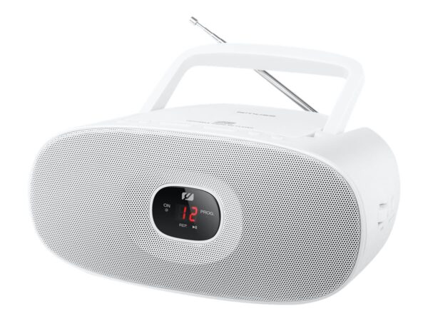 Muse | MD-202RDW | Portable radio CD player | White - Image 2