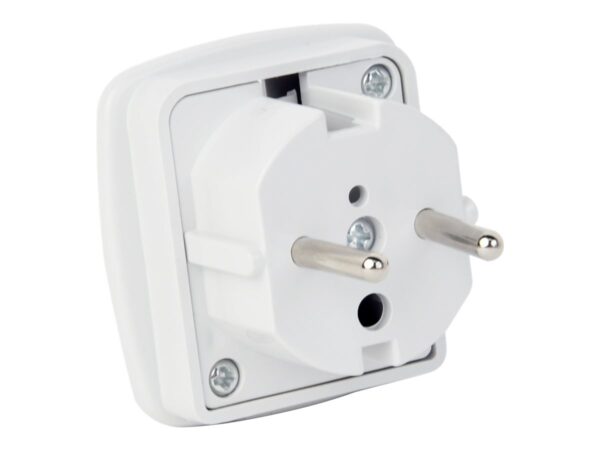 Gembird | AC power adapter, UK socket to EU Schuko plug, 7.5 A | Travel adapter - Image 3
