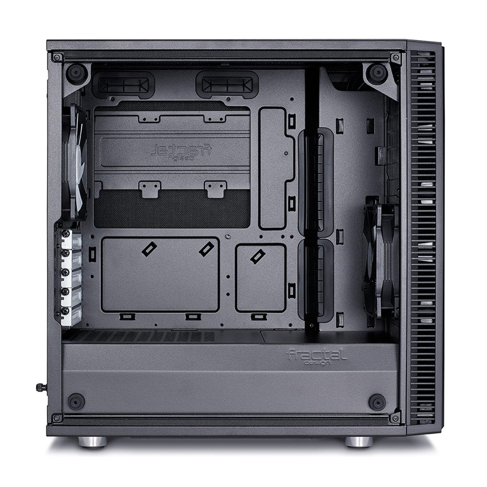 Fractal Design | Define Mini C TG | FD-CA-DEF-MINI-C-BK-TG | Side window | Left side panel - Tempered Glass | Black | Micro ATX | Power supply included No | ATX - Image 6