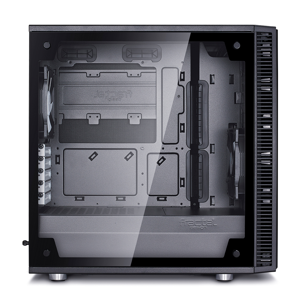 Fractal Design | Define Mini C TG | FD-CA-DEF-MINI-C-BK-TG | Side window | Left side panel - Tempered Glass | Black | Micro ATX | Power supply included No | ATX - Image 7