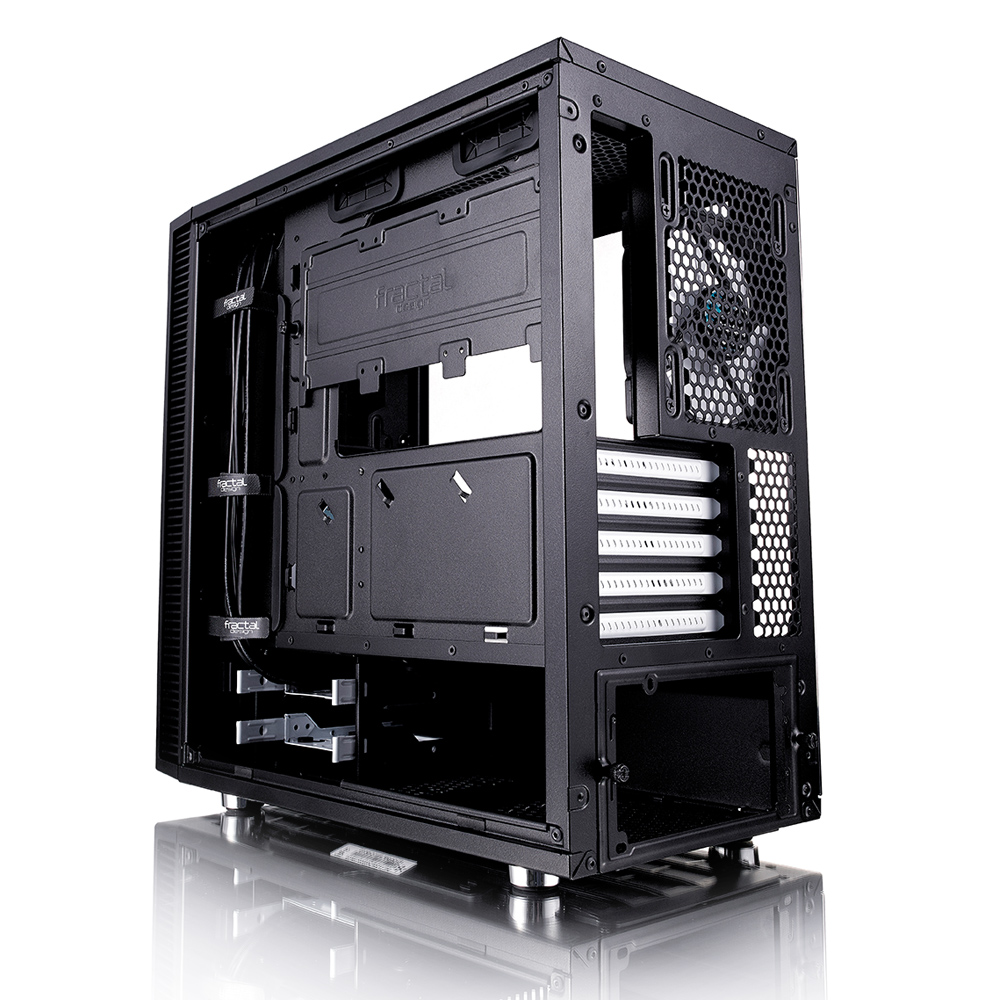 Fractal Design | Define Mini C TG | FD-CA-DEF-MINI-C-BK-TG | Side window | Left side panel - Tempered Glass | Black | Micro ATX | Power supply included No | ATX - Image 8