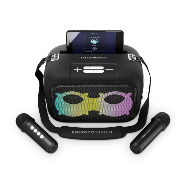 Energy Sistem Karaoke Machine | KaraokeStar | 60 W | Bluetooth | Black | 4 Ω | Portable | Wireless connection - Image 4
