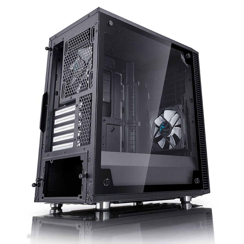 Fractal Design | Define Mini C TG | FD-CA-DEF-MINI-C-BK-TG | Side window | Left side panel - Tempered Glass | Black | Micro ATX | Power supply included No | ATX - Image 11