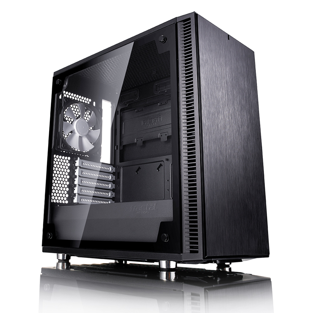 Fractal Design | Define Mini C TG | FD-CA-DEF-MINI-C-BK-TG | Side window | Left side panel - Tempered Glass | Black | Micro ATX | Power supply included No | ATX - Image 12