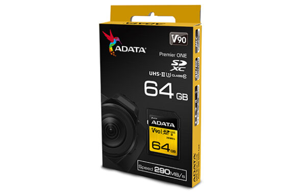 ADATA | Premier ONE | UHS-II U3 | 64 GB | SDXC | Flash memory class 10 - Image 2