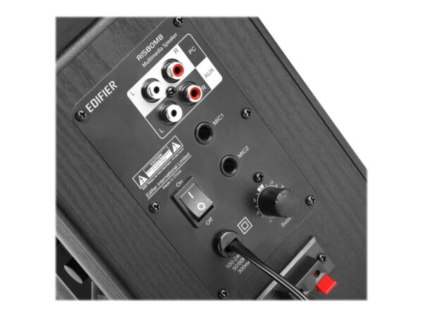 Edifier | Bluetooth Speaker with Microphone Input | R1580MB | Bluetooth | Black | 42 W - Image 6