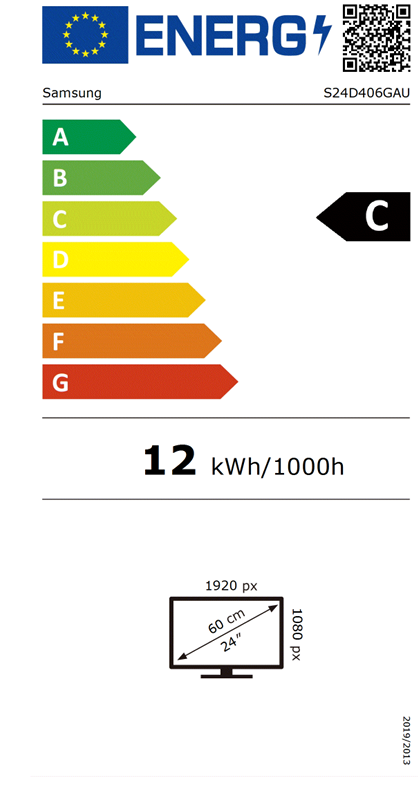 Samsung | LS24D406GAUXEN | 24 " | IPS | FHD | 16:9 | 100 Hz | 5 ms | 1920 x 1080 pixels | 250 cd/m² | HDMI ports quantity 2 | Black - Image 11