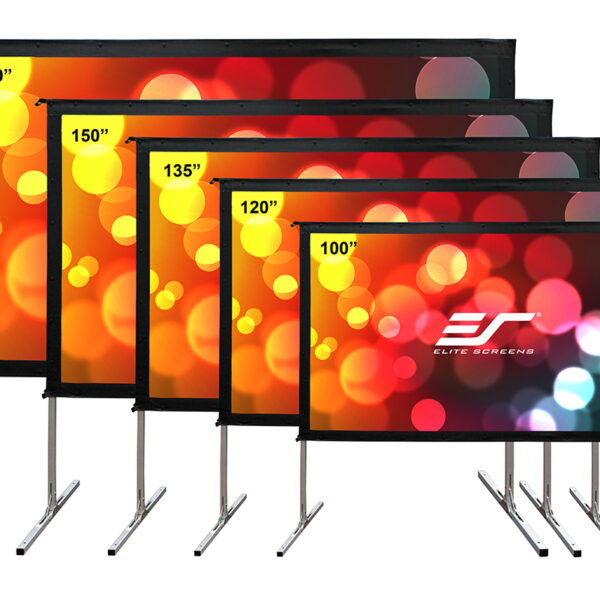 Elite Screens | Yard Master 2 Mobile Outdoor screen WV-Dual | OMS100H2-DUAL | Diagonal 100 " | 16:9 | Viewable screen width (W) 222 cm