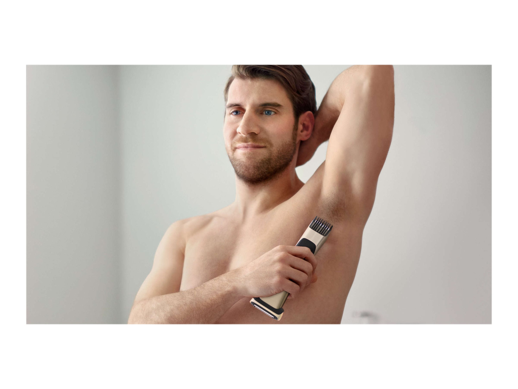 Philips | Showerproof body groomer | BG7025/15 | Body groomer | Number of length steps 5 | Black/Stainless - Image 11