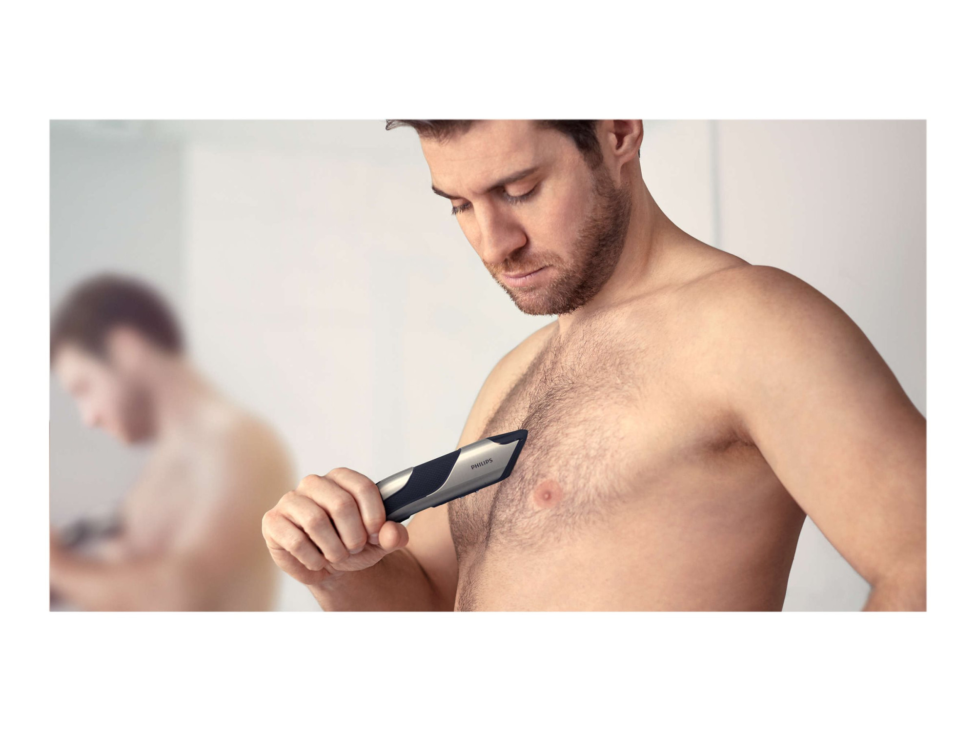 Philips | Showerproof body groomer | BG7025/15 | Body groomer | Number of length steps 5 | Black/Stainless - Image 12