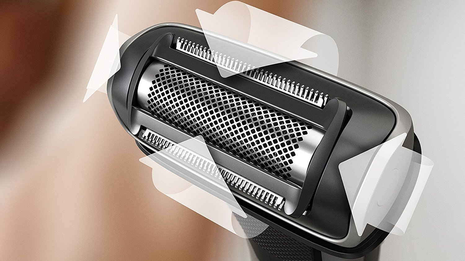 Philips | Showerproof body groomer | BG7025/15 | Body groomer | Number of length steps 5 | Black/Stainless - Image 3