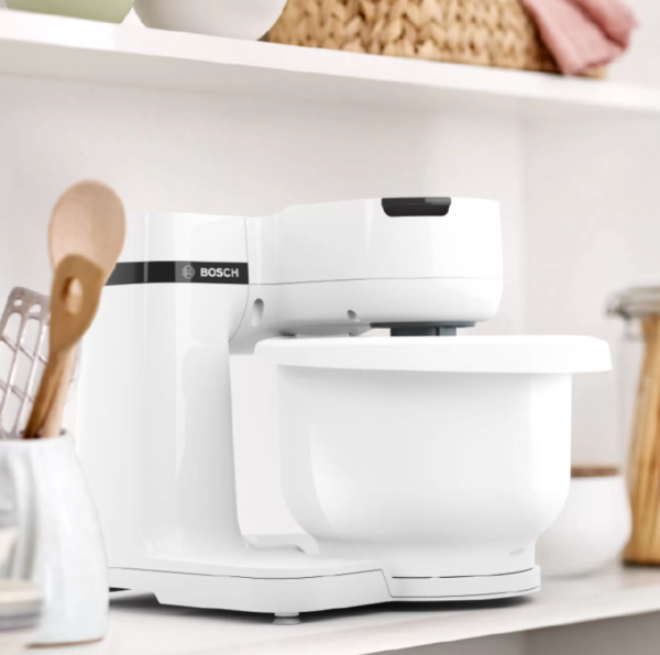 Bosch | MUM Series 2 Kitchen Machine | MUMS2AW00 | 700 W | Number of speeds 4 | Bowl capacity 3.8 L | White - Image 3