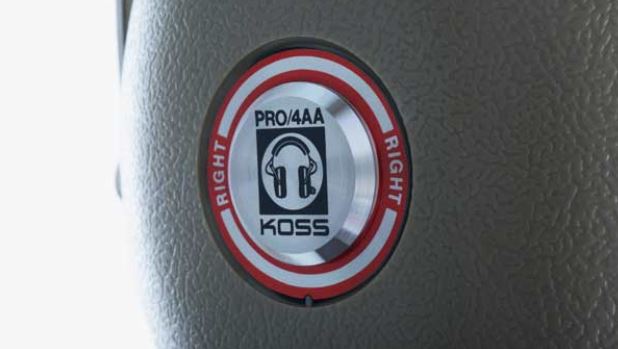 Koss | Headphones | PRO4AA | Wired | On-Ear | Titanium/Black - Image 4