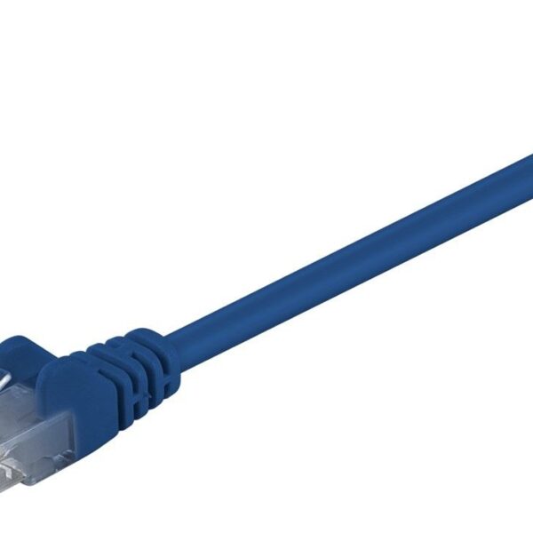 Goobay | CAT 5e patch cable, U/UTP | 68345 | Blue RJ45 male (8P8C) | RJ45 male (8P8C)