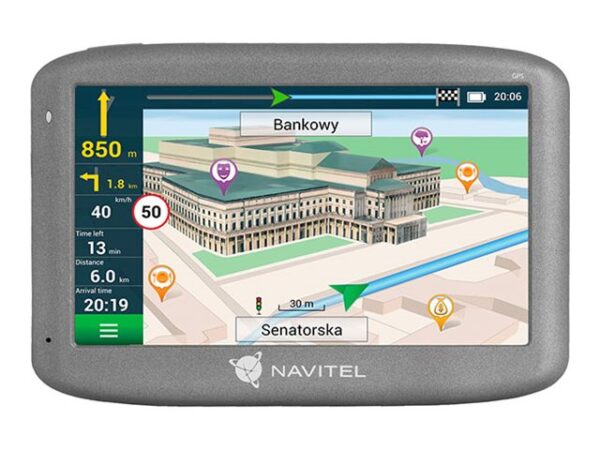 Navitel | E505 Magnetic | 5.0" TFT LCD 480 x 272 pixels pixels | GPS (satellite) | Maps included