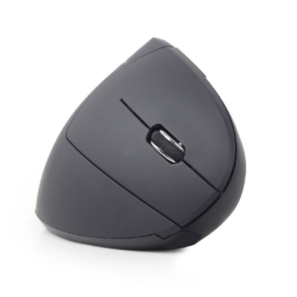Gembird | MUSW-ERGO-01 | 2.4GHz Wireless Optical Mouse | Optical Mouse | USB | Black - Image 3
