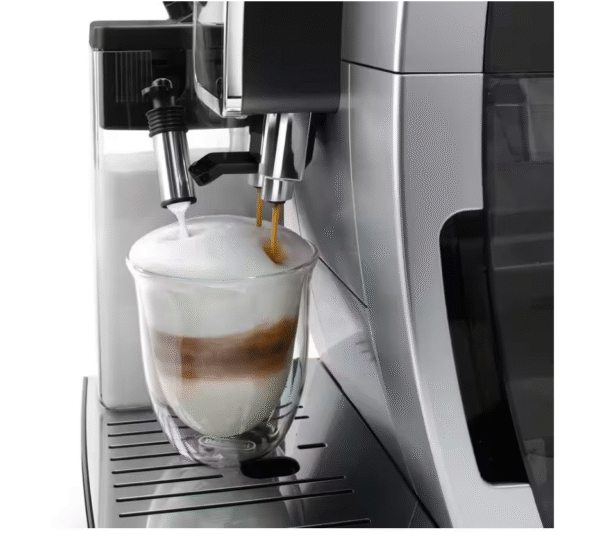 Delonghi | Coffee Maker | Dinamica Plus ECAM380.85.SB | Pump pressure 15 bar | Built-in milk frother | Automatic | 1450 W | Stainless Steel/Black - Image 5