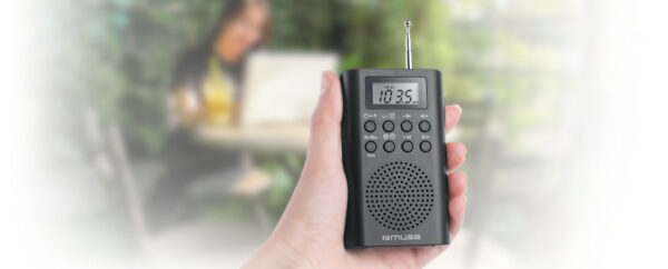 Muse | Pocket radio | M-03R | Black - Image 2