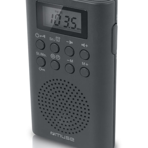 Muse | Pocket radio | M-03R | Black