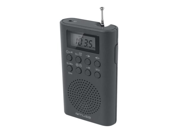 Muse | Pocket radio | M-03R | Black - Image 3