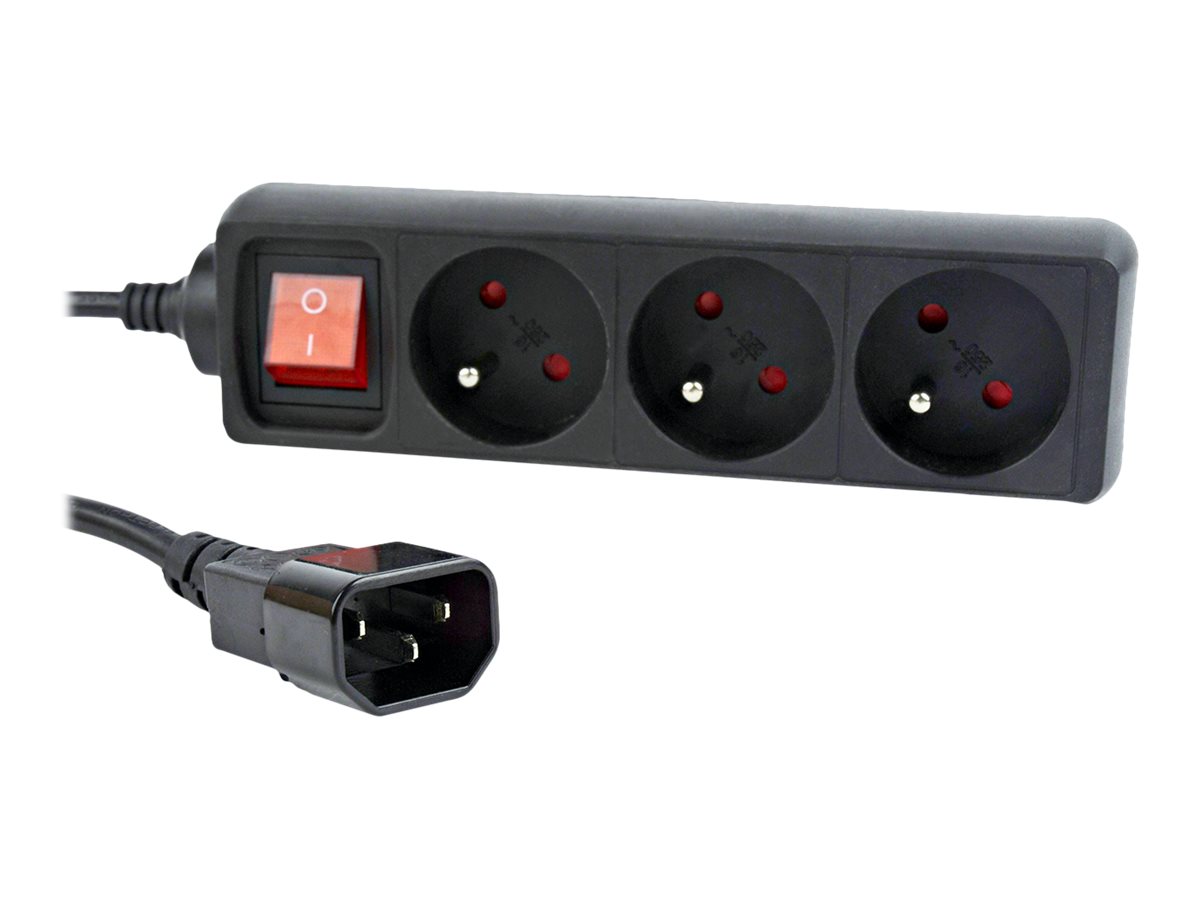 EnerGenie EG-PSU3F-01 UPS power strip, 3 FR sockets, 10 A, C14 plug, 0.6 m cable, black | EnerGenie - Image 6