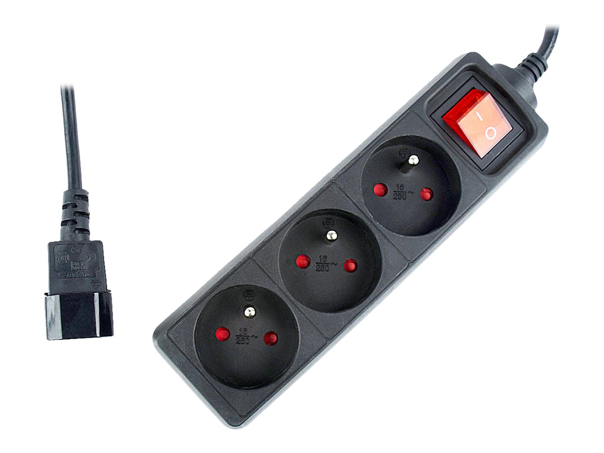 EnerGenie EG-PSU3F-01 UPS power strip, 3 FR sockets, 10 A, C14 plug, 0.6 m cable, black | EnerGenie - Image 9