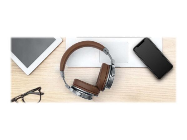 Muse | Stereo Headphones | M-278BT | Wireless | Over-ear | Brown - Image 5