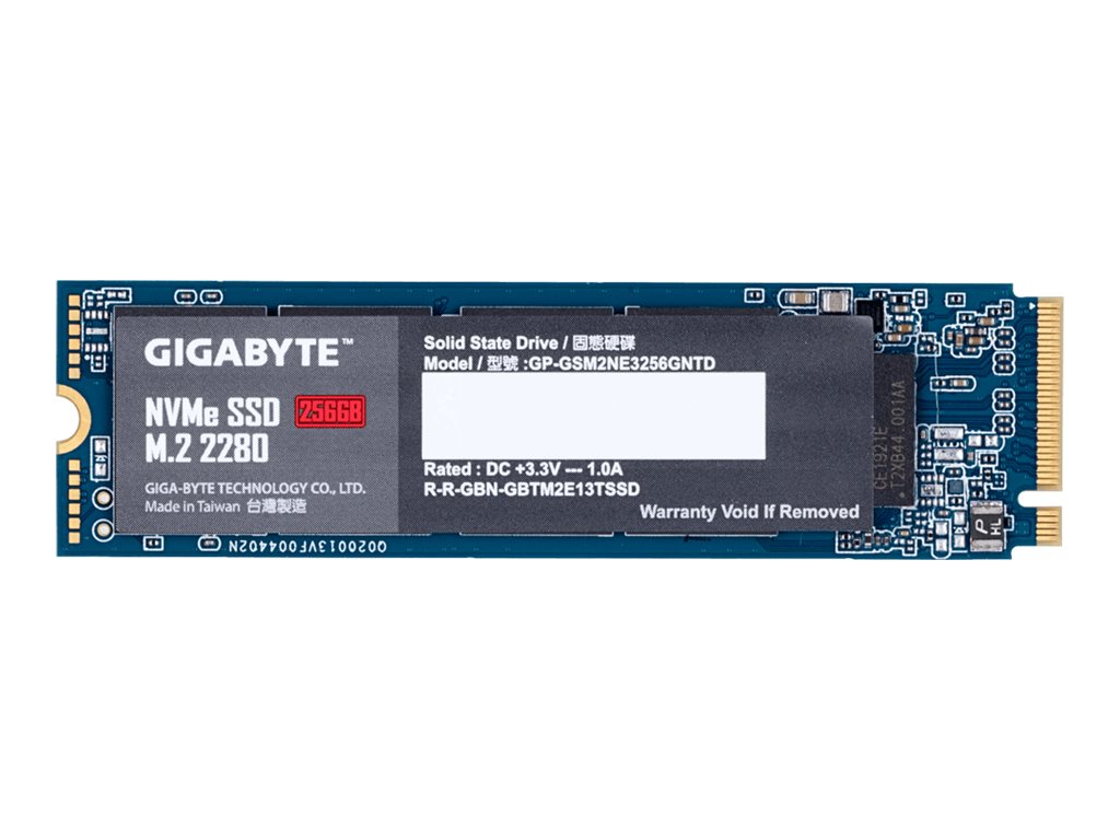 Gigabyte | GP-GSM2NE8256GNTD | 256 GB | Solid-state drive interface M.2 NVME | Read speed 1200 MB/s | Write speed 800 MB/s - Image 3